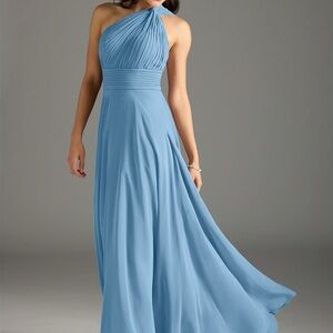 Azazie Charlize Steel Blue NWT Sz 14